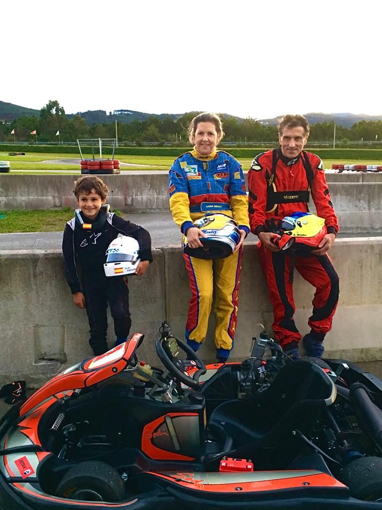 EN IMÁGENES: Alejandro Méndez, gran promesa tapiega del karting