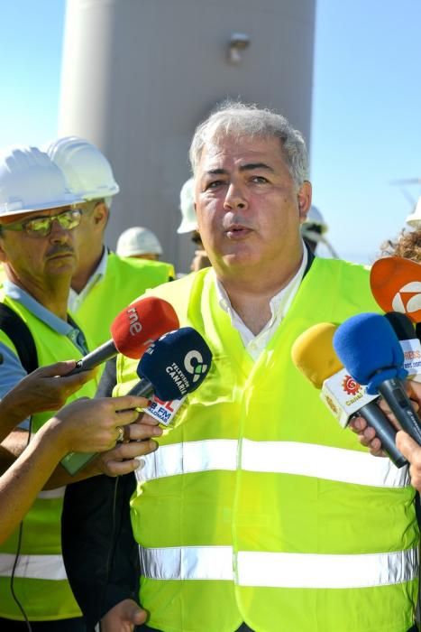 INAGURACION DEL MAYOR PARQUE EOLICO DE CANARIAS