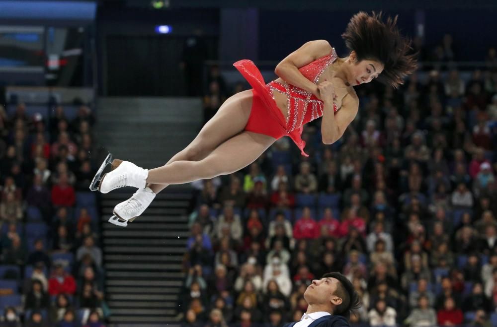 Los saltos imposibles del Mundial de Patinaje Artístico