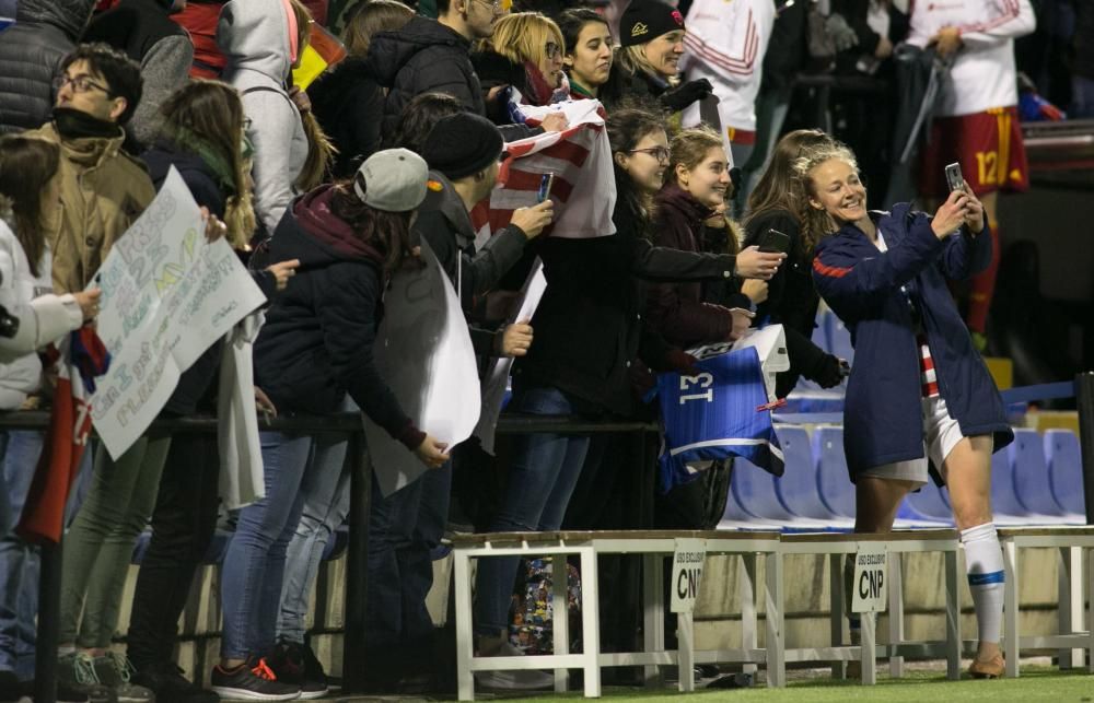 El Rico Pérez registra récord de asistencia a un partido de la selección femenina de fútbol