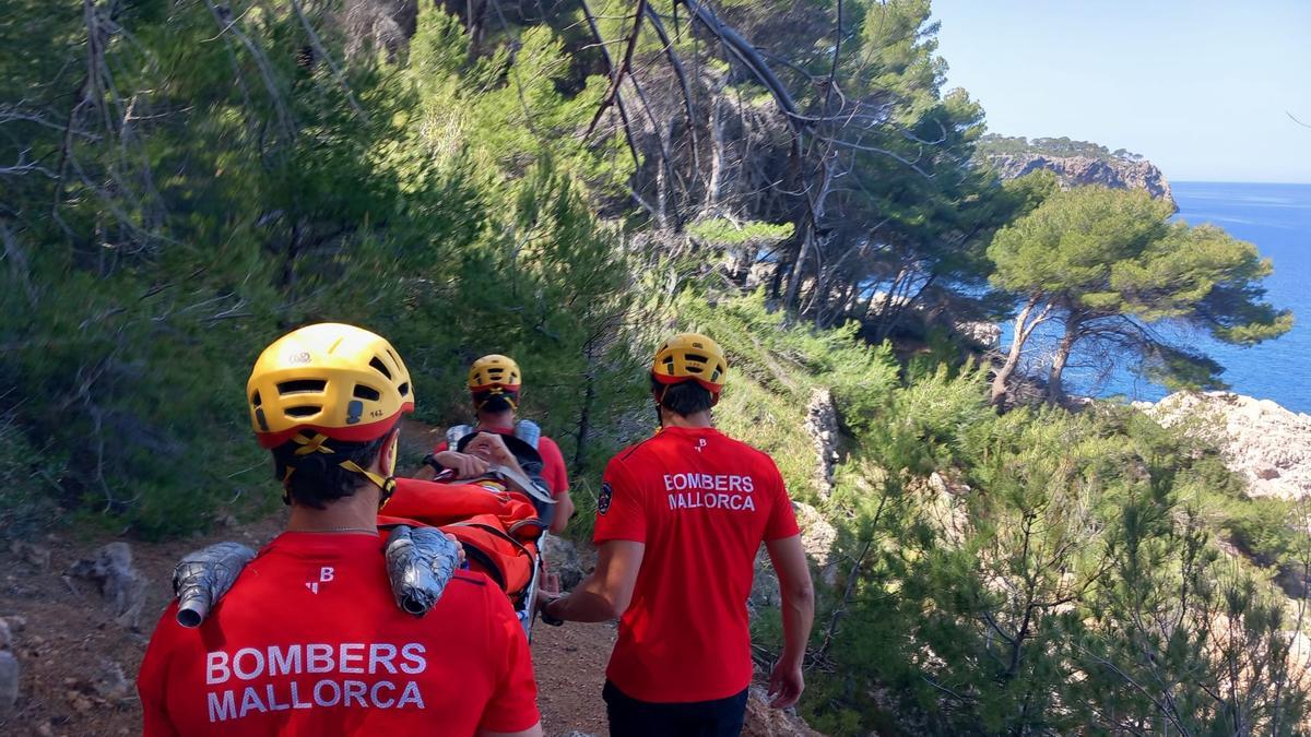 Dotaciones de los Bombers de Mallorca, en una imagen de archivo.