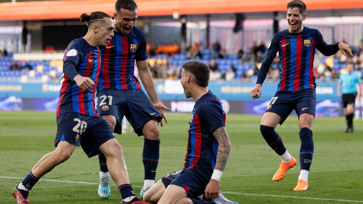 Así celebró Roberto el gol que abrió el marcador