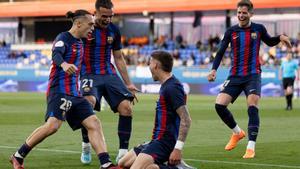 Así celebró Roberto el gol que abrió el marcador