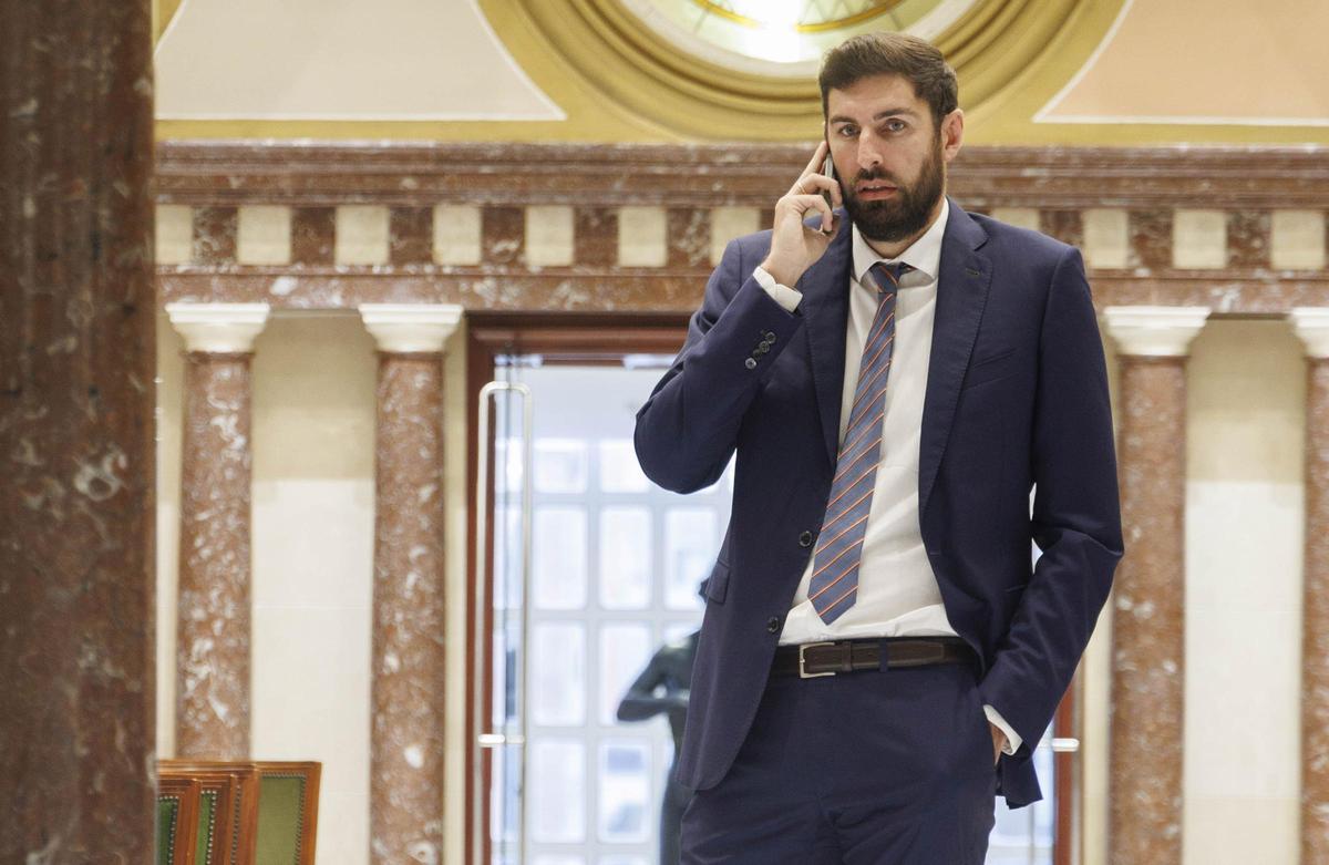 José Ángel Antelo, esta semana en la Asamblea Regional