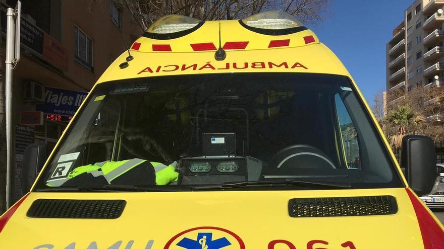Un motorista, muy grave tras sufrir un accidente en la autopista de Campos