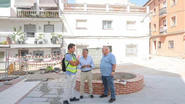 Zona de la calle Virgen de Loreto en la que se ejecutan las mejoras. | L.O.