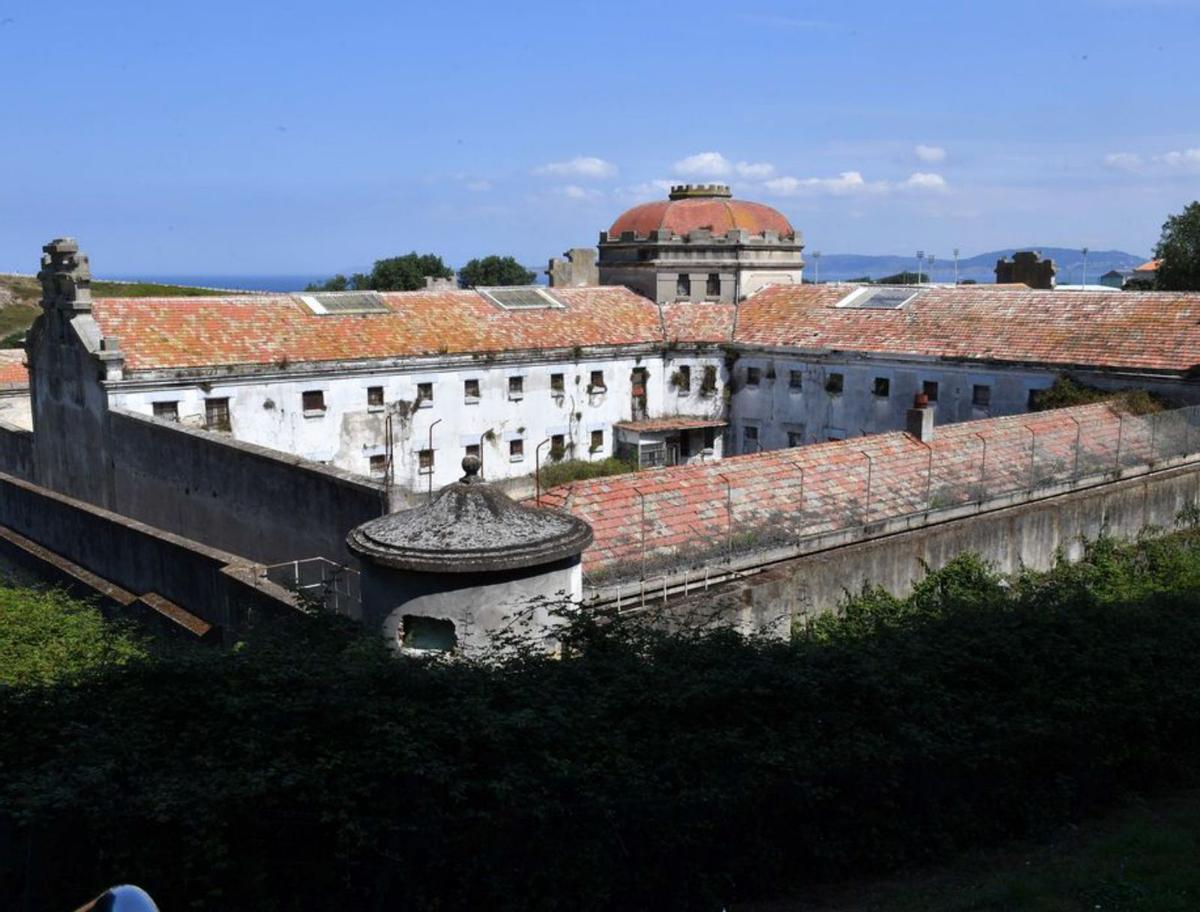 Instalaciones de la antigua prisión de A Coruña.