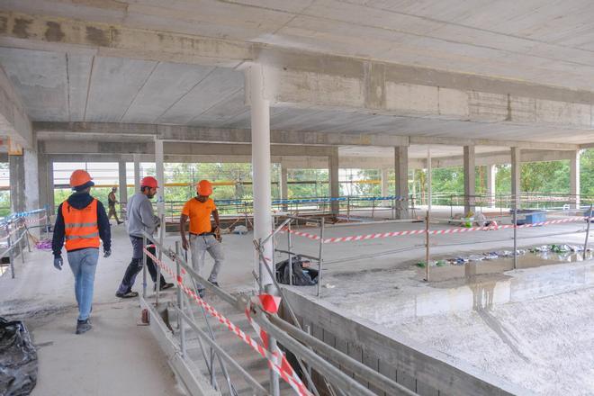 Las obras del nuevo CEIP de O Milladoiro