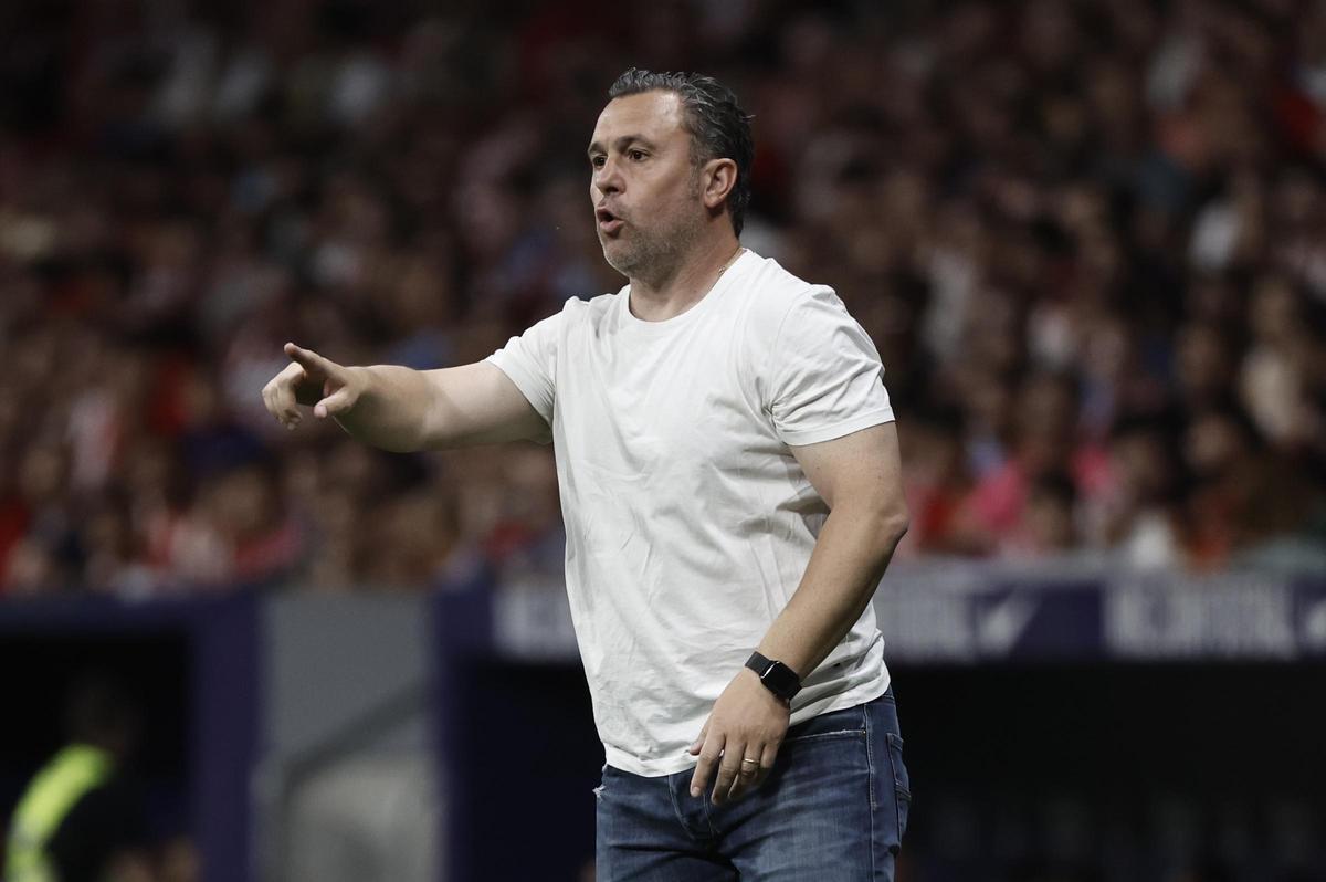 Sergio González, en su etapa de entrenador