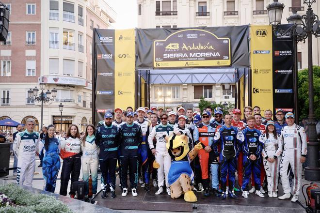 La salida oficial del Rally Andalucía Sierra Morena 2026, en imágenes