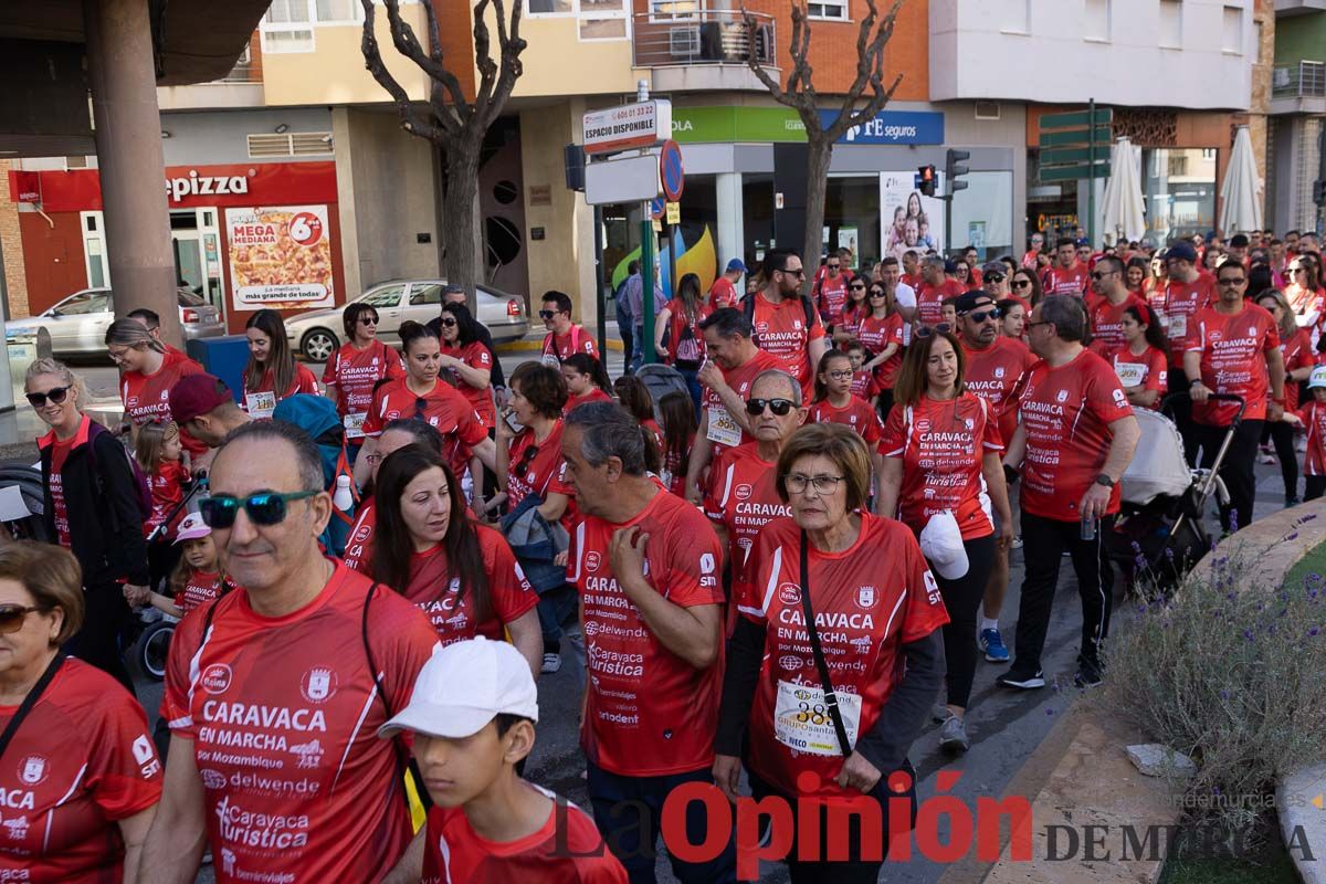 Marcha de la ONG Delwende en Caravaca
