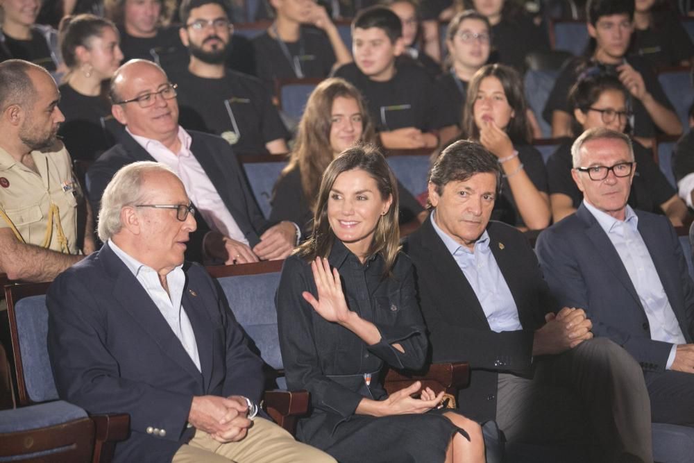 La Reina inaugura cursos en Oviedo