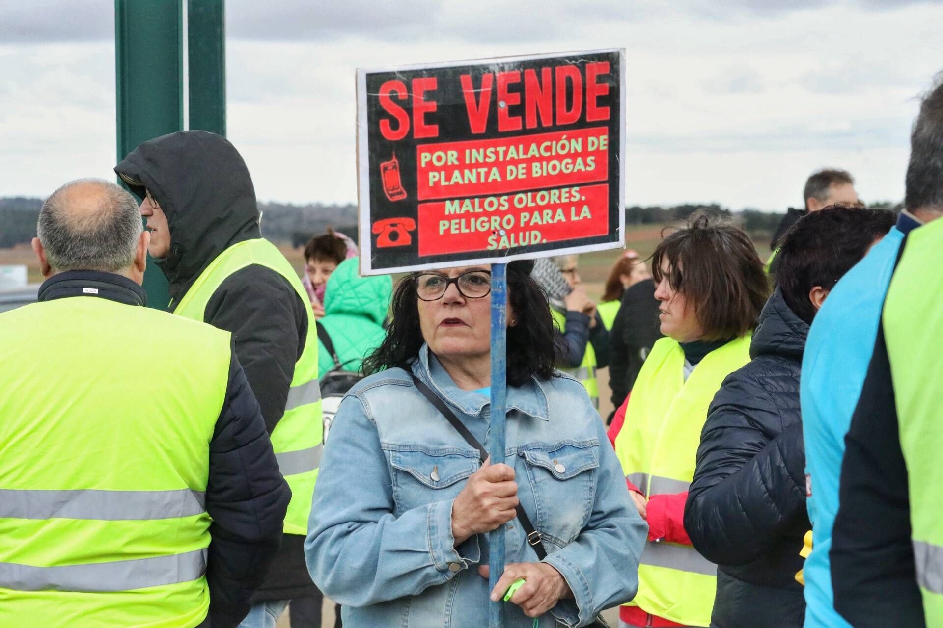 El frente contra el biogás reúne a más de 300 personas en El Cubo