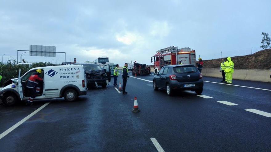 Accidentes en Lanzarote (22/11/2016)