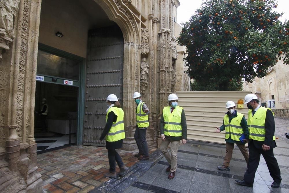 En imágenes, las obras del Palacio de Congresos de la calle Torrijos