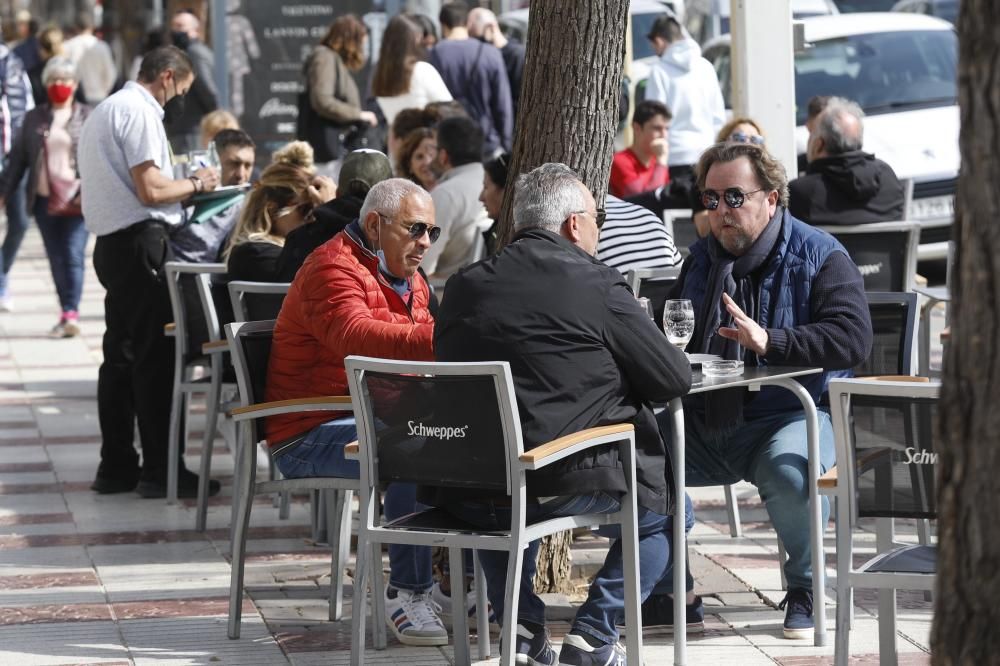 Platja d'Aro i Sant Feliu s'omplen de visitants per Pasqua