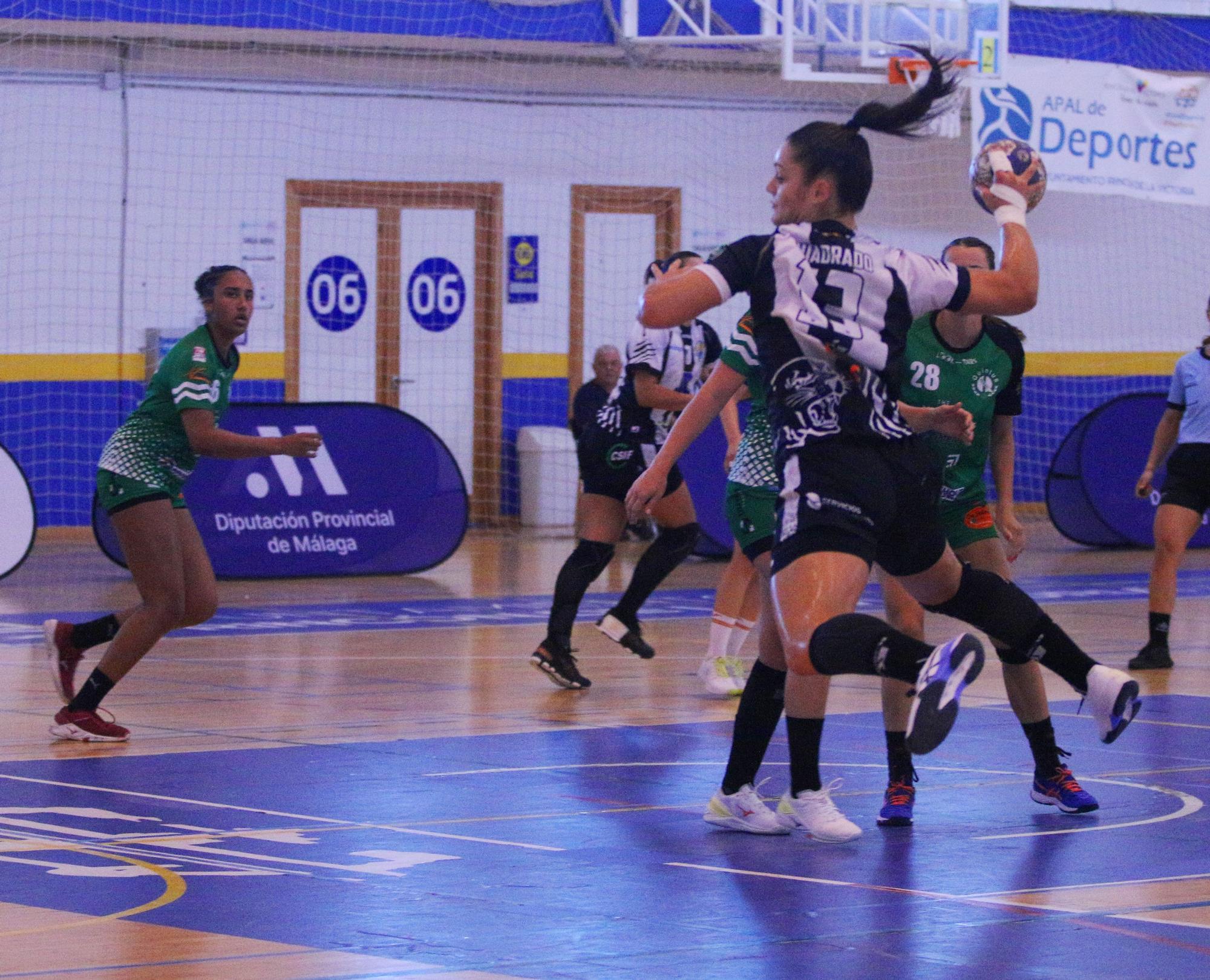 Una imagen del Balonmano Costa del Sol Málaga - Quintus de pretemporada