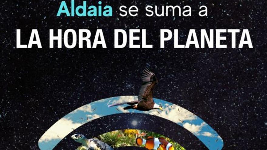 Aldaia participa en la Hora del Planeta