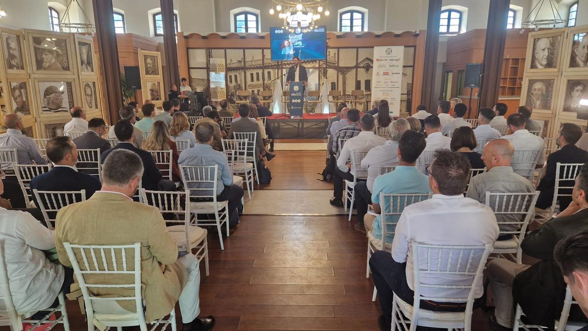 Un momento del encuentro empresarial, celebrado en el hotel El Carmen de Puente Genil.