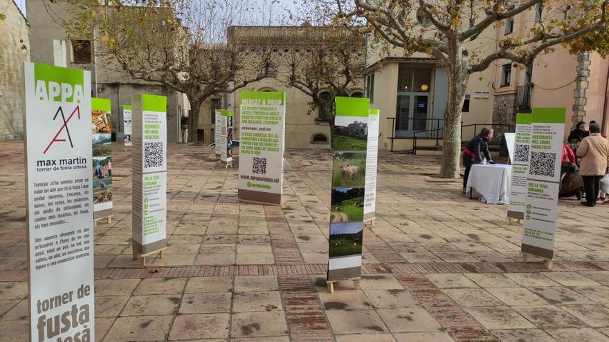 Mercat adaptat amb les mesures de seguretat.