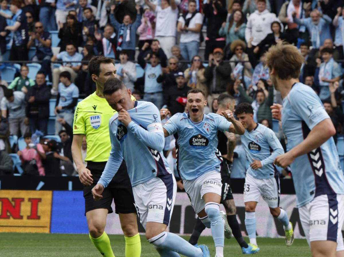 Las mejores imágenes del partido Celta-Elche