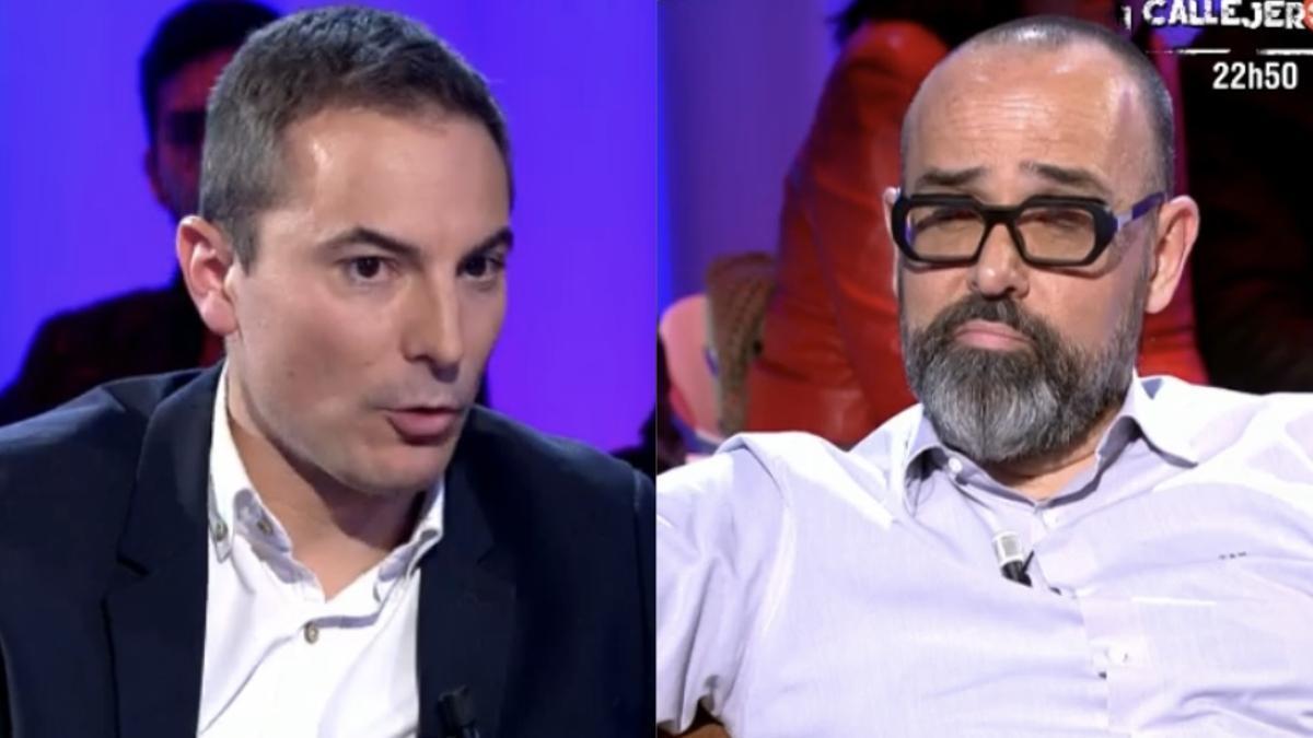 Juan Lobato y Risto Mejide.