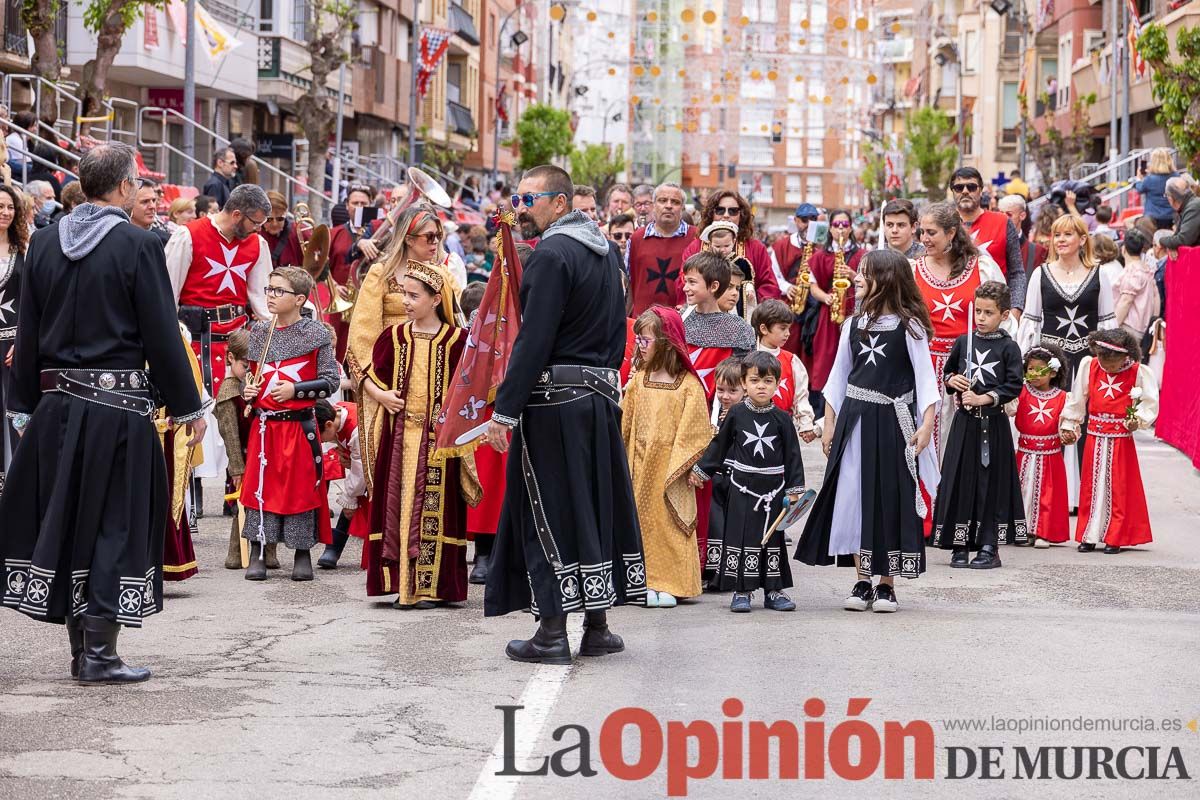 Desfile infantil en las Fiestas de Caravaca (Bando Cristiano)