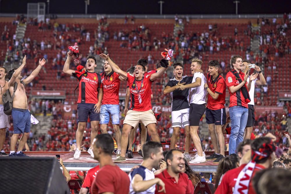 So feiert Real Mallorca seinen Aufstieg