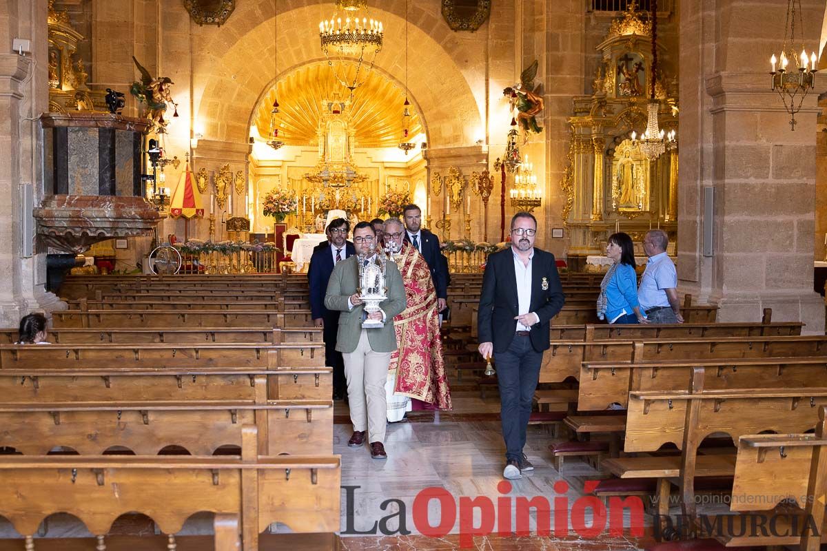 Visita de la Vera Cruz a las pedanías de Caravaca y Moratalla