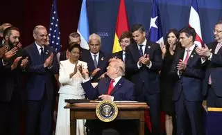 Trump presenta l'"aliança militar" amb 17 països de l’Amèrica Llatina