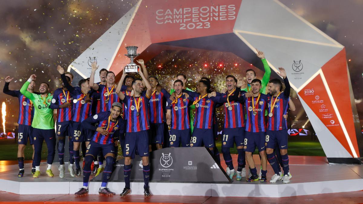 El Barça defenderá el título de la Supercopa de España logrado en 2023