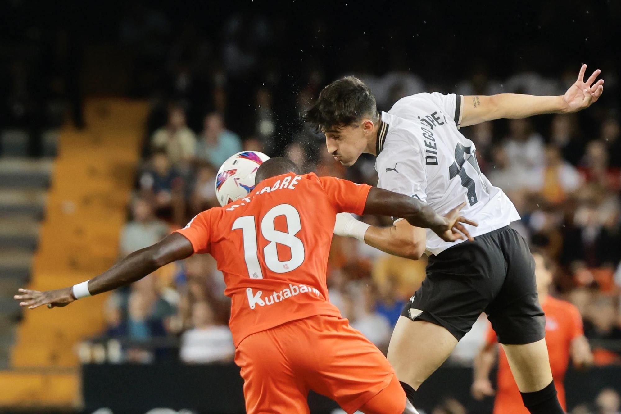 Valencia CF - Real Sociedad en imágenes