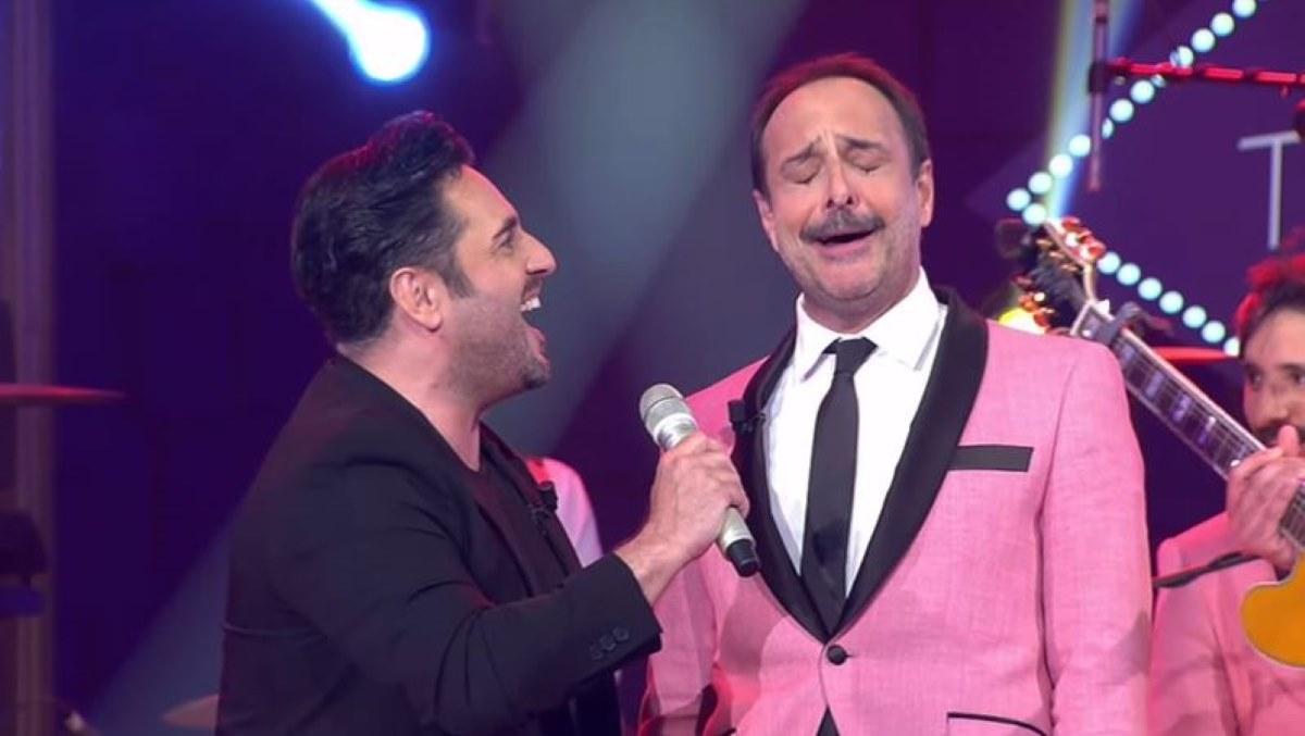 David Bustamante, anoche en 'Land Rober'.