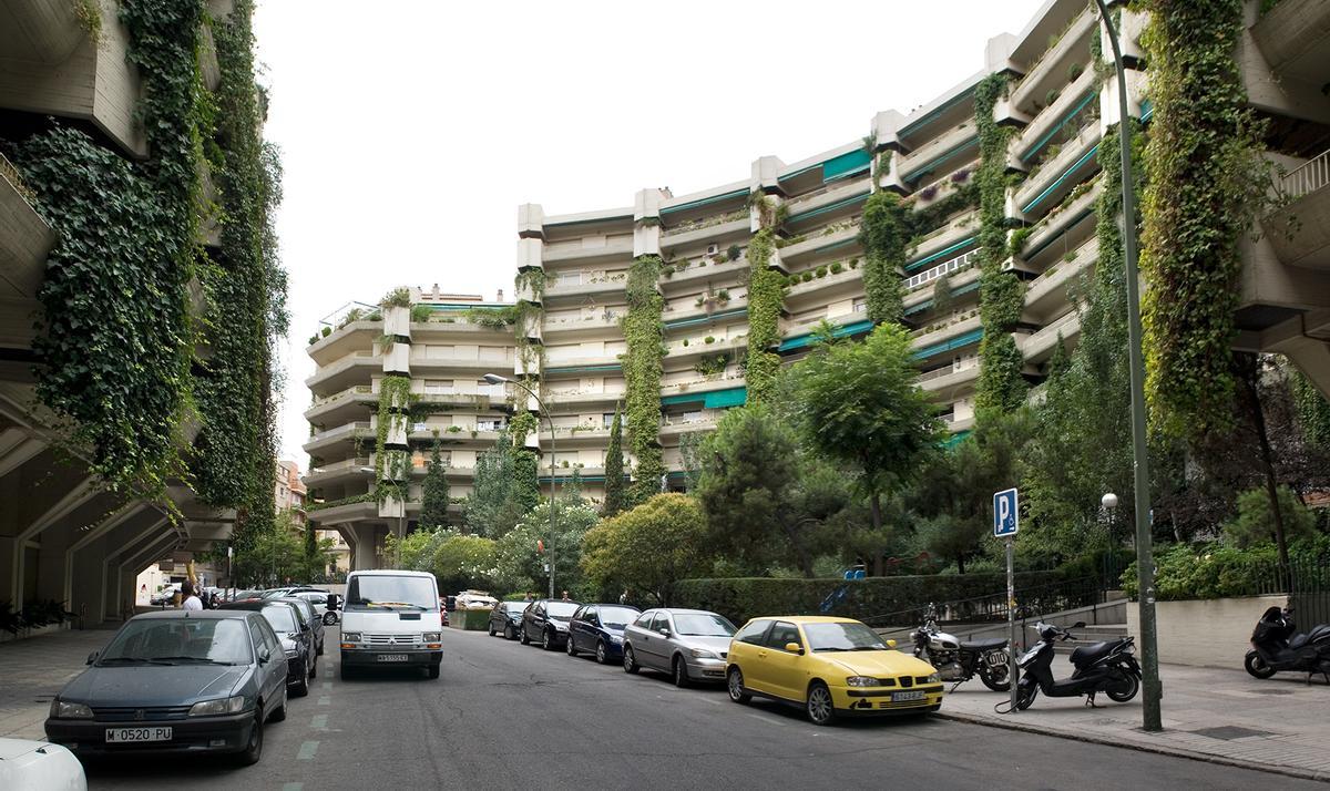 Un edificio único en todo Madrid.