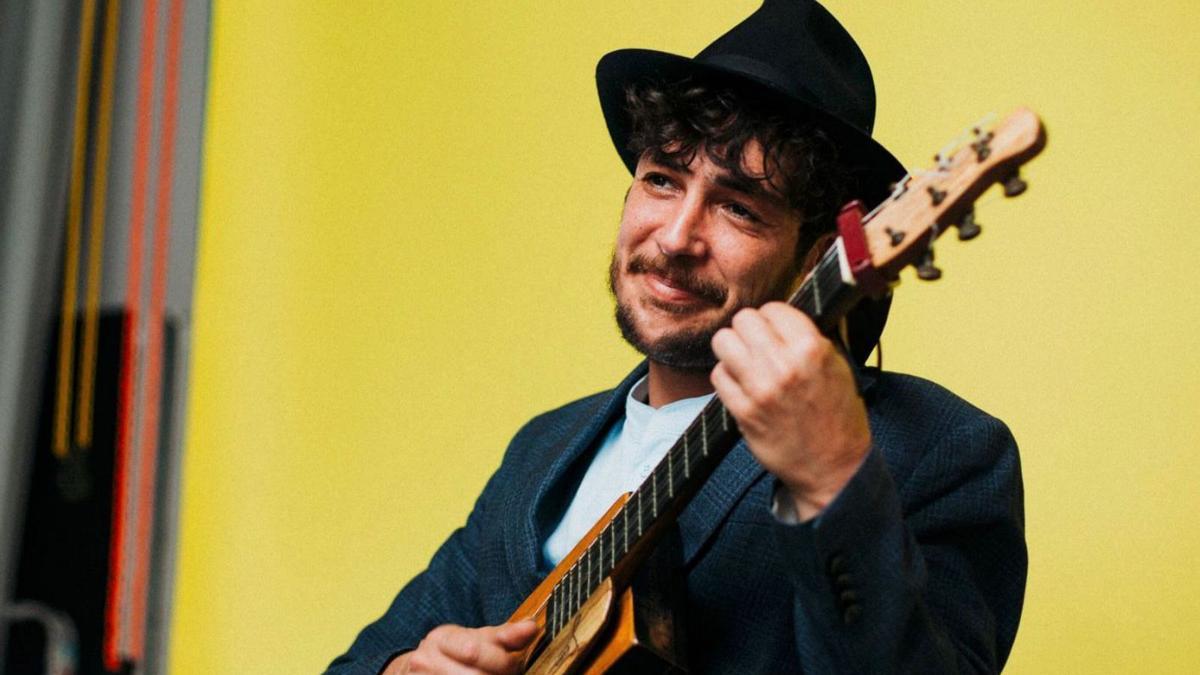 El cantante y guitarrista Fran Baraja.