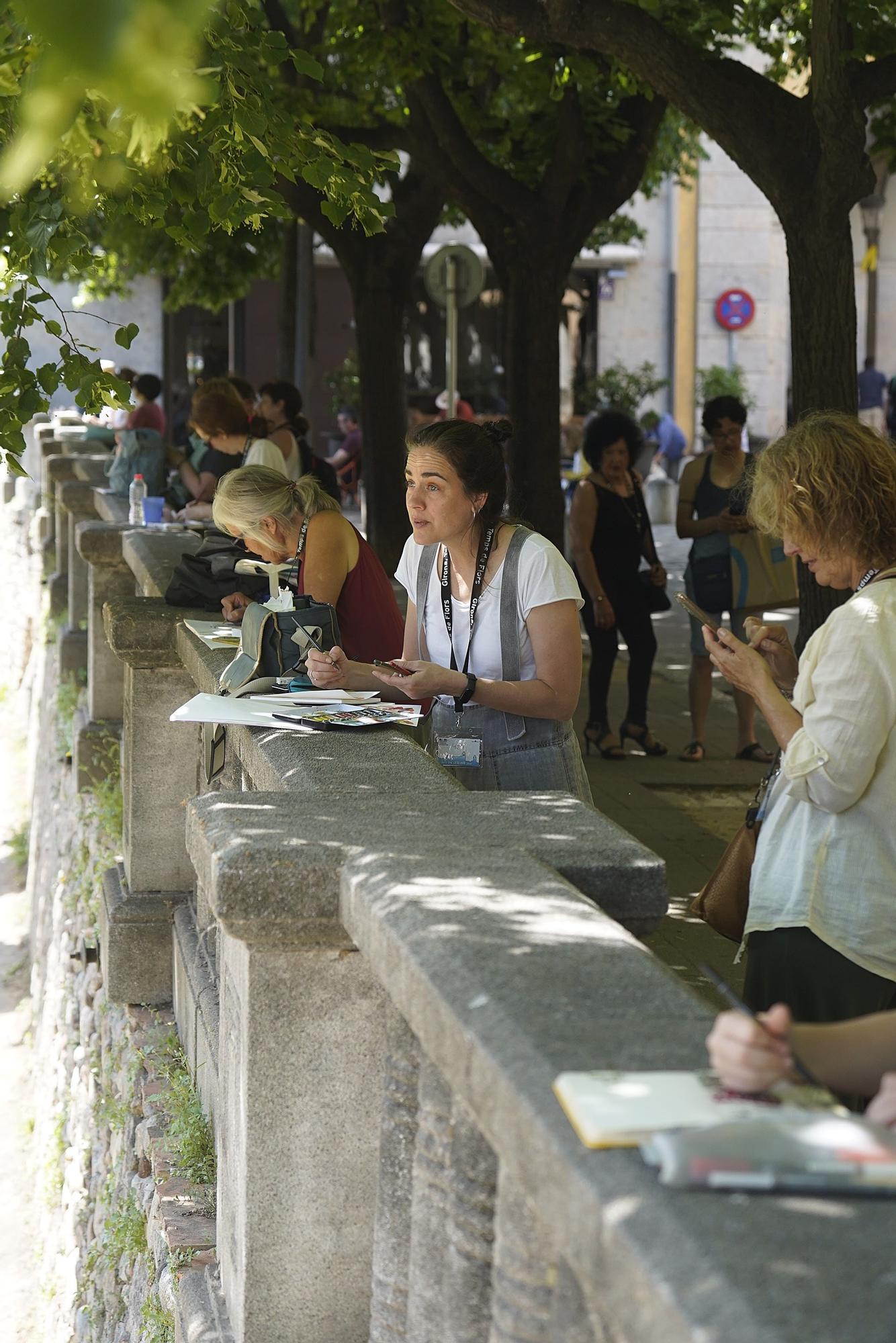 Trobada d’Urban Sketchers a la ciutat de Girona