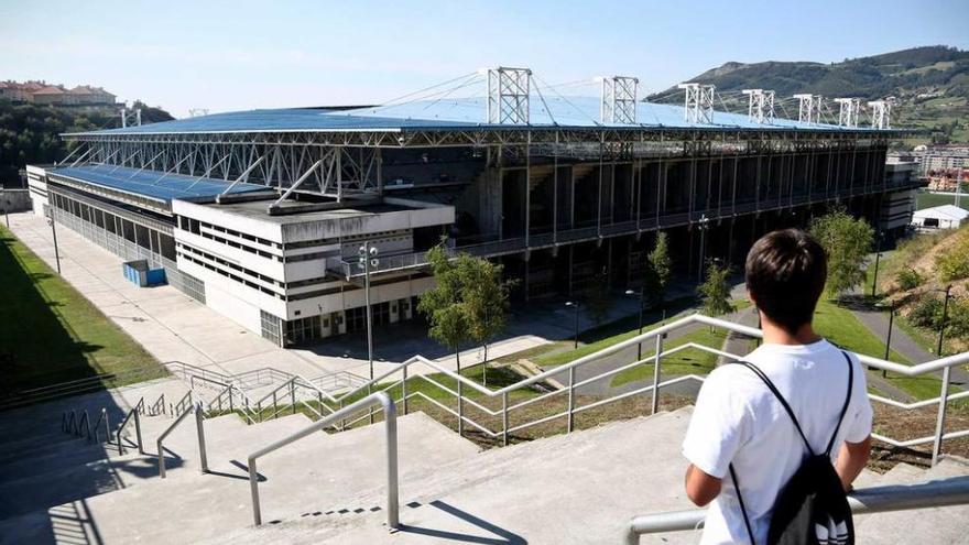 El estadio de fútbol Carlos Tartiere, en La Ería.