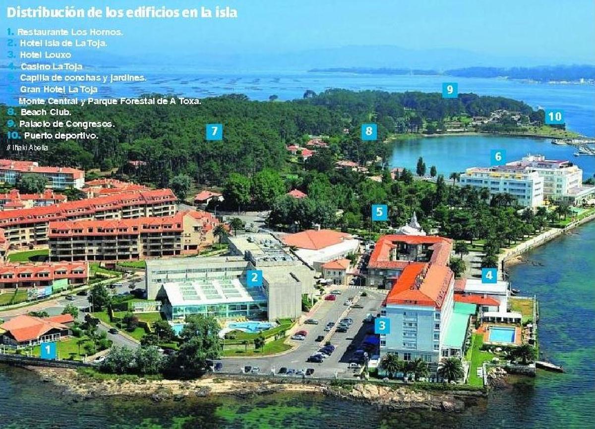 El Popular se desprende de todos sus activos en A Toxa y vende sus hoteles y el Casino a Hotusa