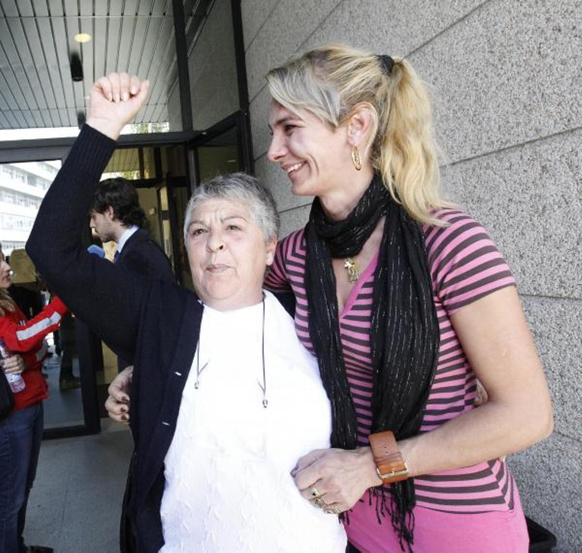 Marta, la madre de Isaac Al Daní, tras el segundo veredicto que en 2010 condenó a Jacobo Piñeiro.
