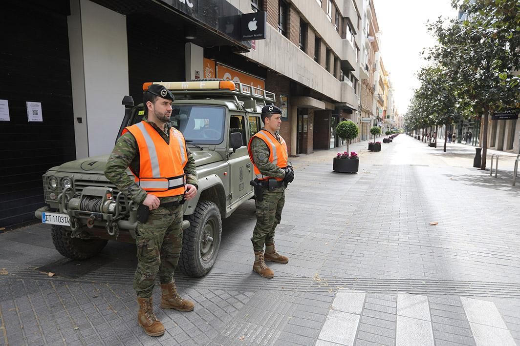 Despliegue de la Brigada X por la crisis del coronavirus