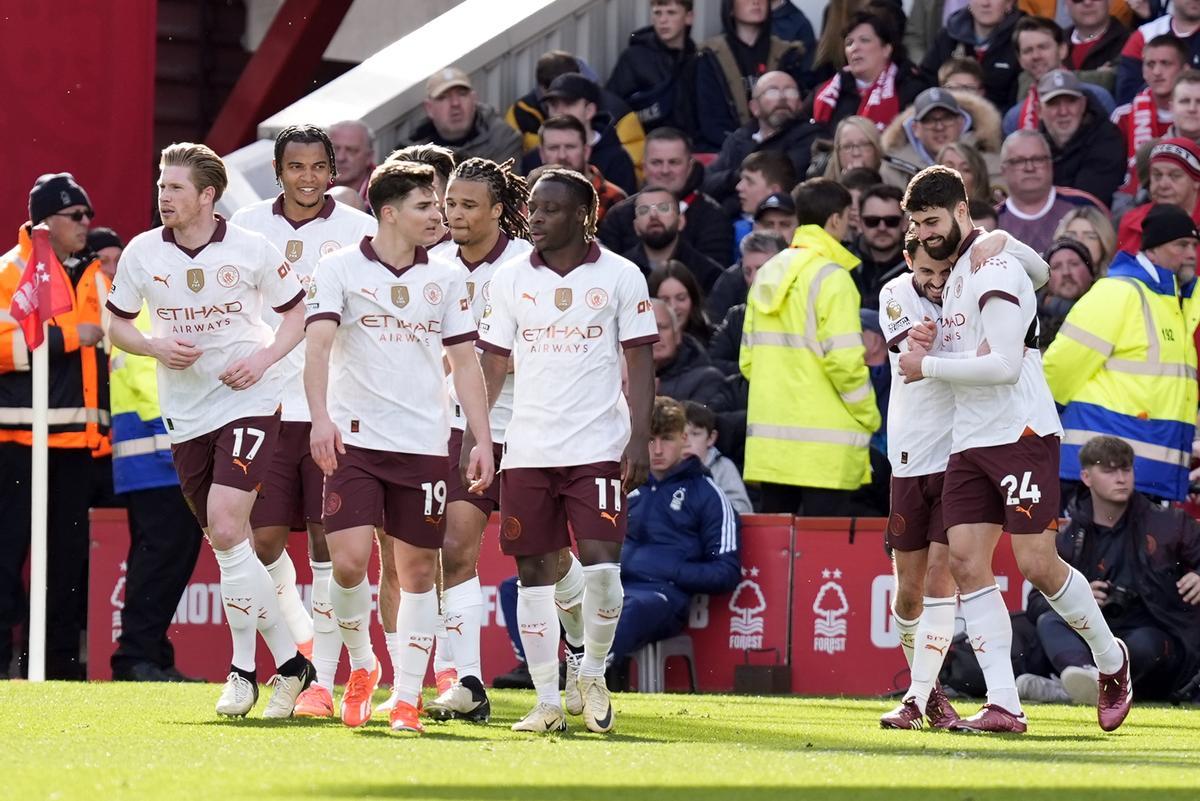 English Premier League - Nottingham Forest vs Manchester City