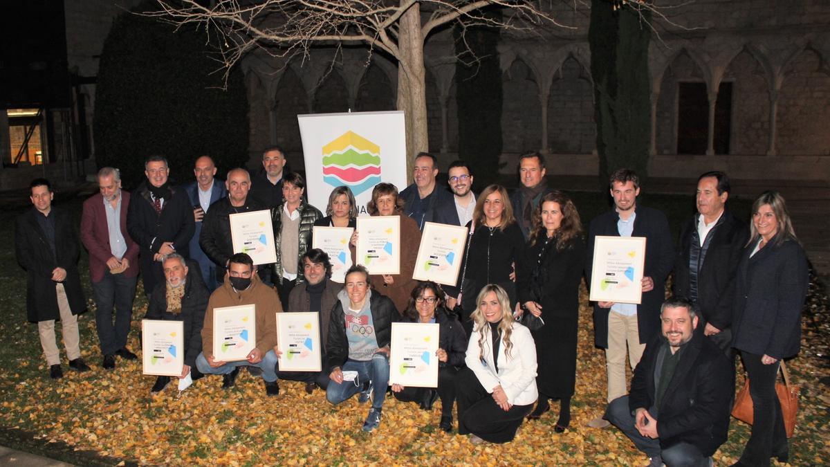 Els premiats i premiades als III Premis Gironins d’Apartaments i Vil·les de Vacances