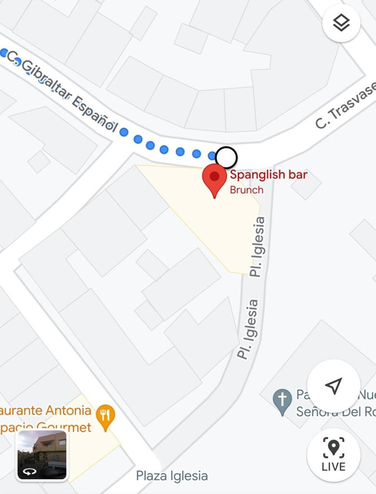 Spanglish bar en Balsicas.