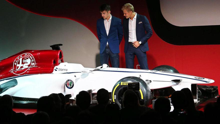 Leclerc y Ericsson, pilotos de Sauber en 2018