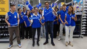 Inauguració de la botiga Decathlon City al centre comercial Splau, dimecres 26 dagost.