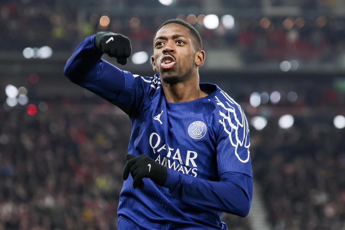 Ousmane Dembélé, delantero del PSG