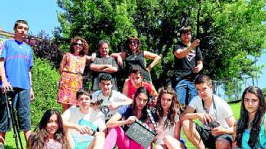 Alumnos de cuatro países se unen en una actividad de cine