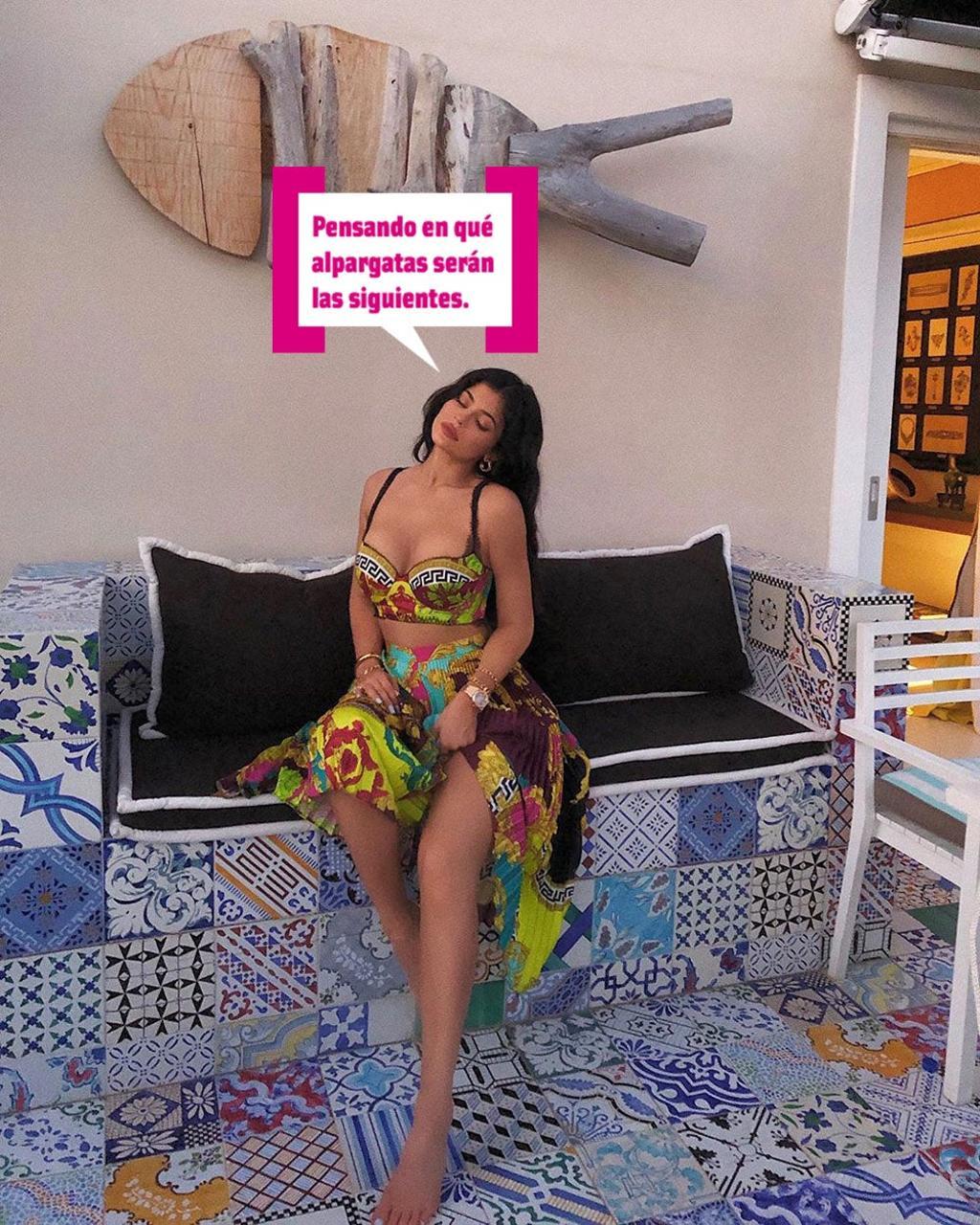 Kylie Jenner obsesionada con los zapatos