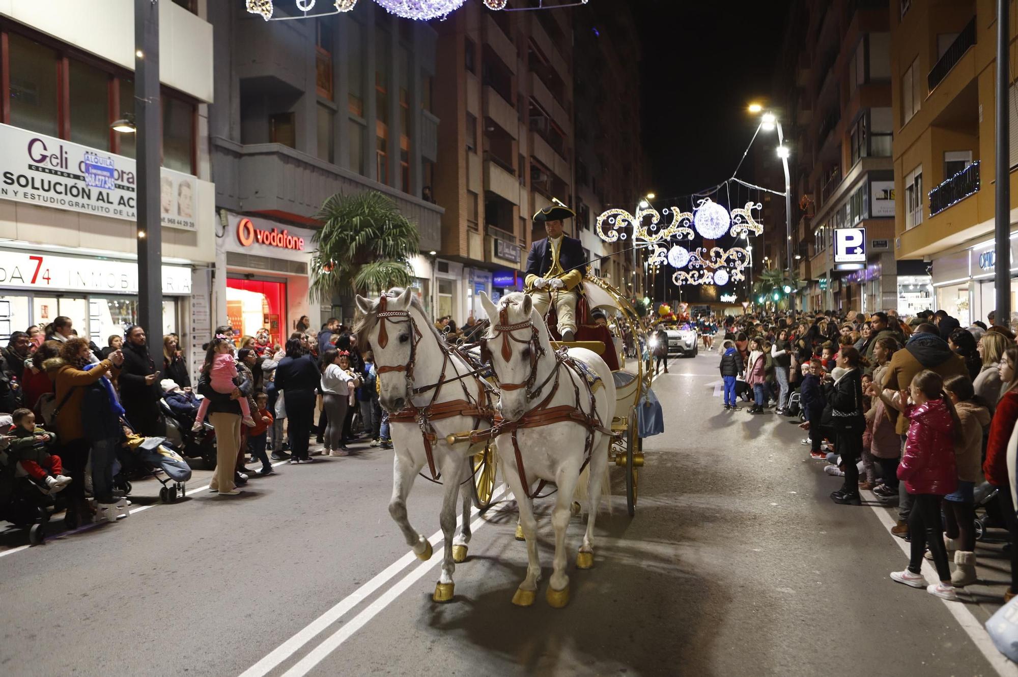 Las mejores imágenes de la Cabalgata de la Ilusión de Lorca 2023