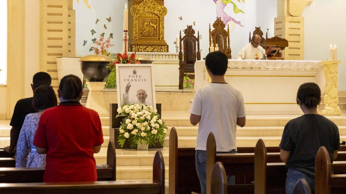 Homenajes al Papa Francisco